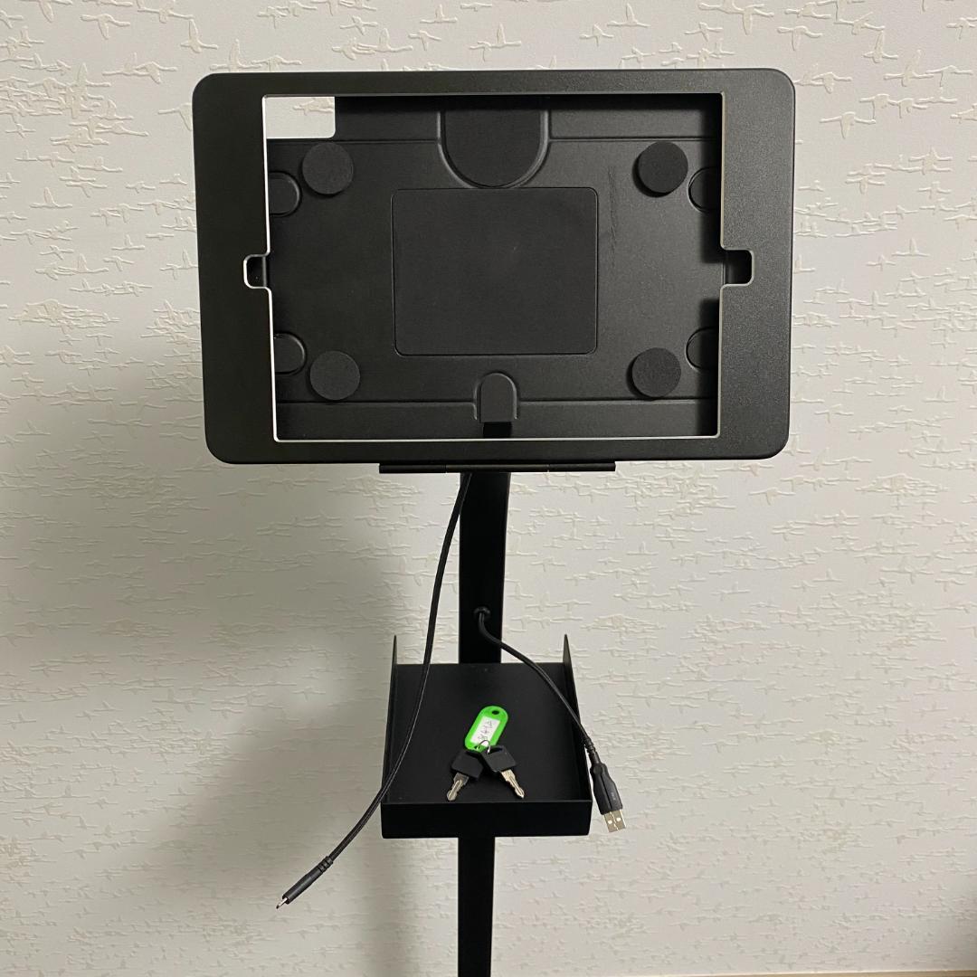 (KP043)9.7インチ iPad用フロアスタンドAirWait対応