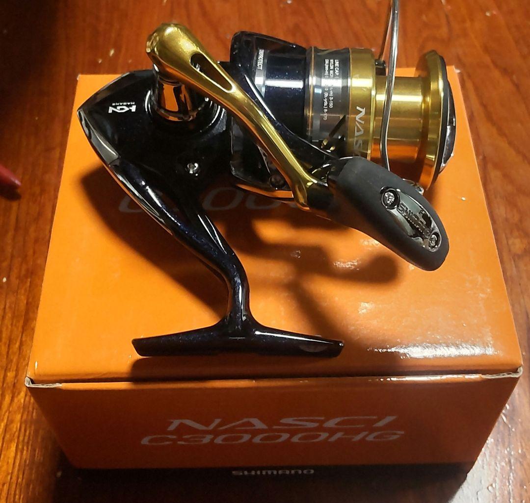 ナスキー　NASCI C3000HG スピニングリール 中古品