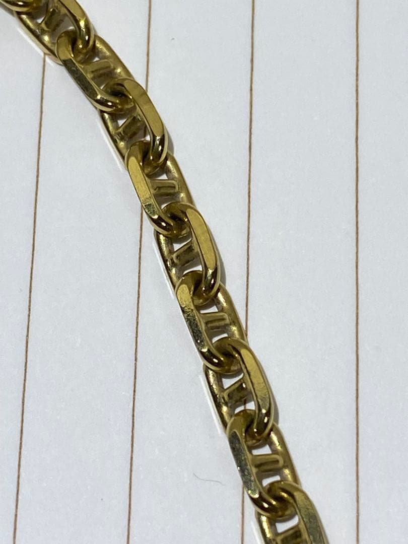 アクセサリー TOM WOOD Anker chain gold No.005