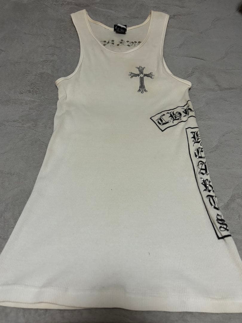 OLD Chrome Hearts オールドクロムハーツ タンクトップ ホワイト