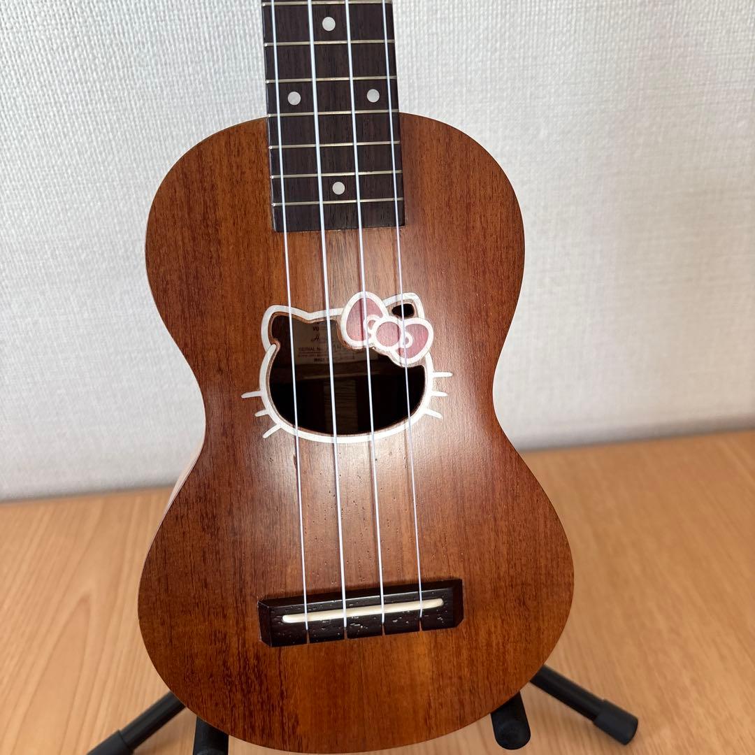 VOX/限定ハローキティウクレレVU-55Hk-NA-KO（ケース付き）