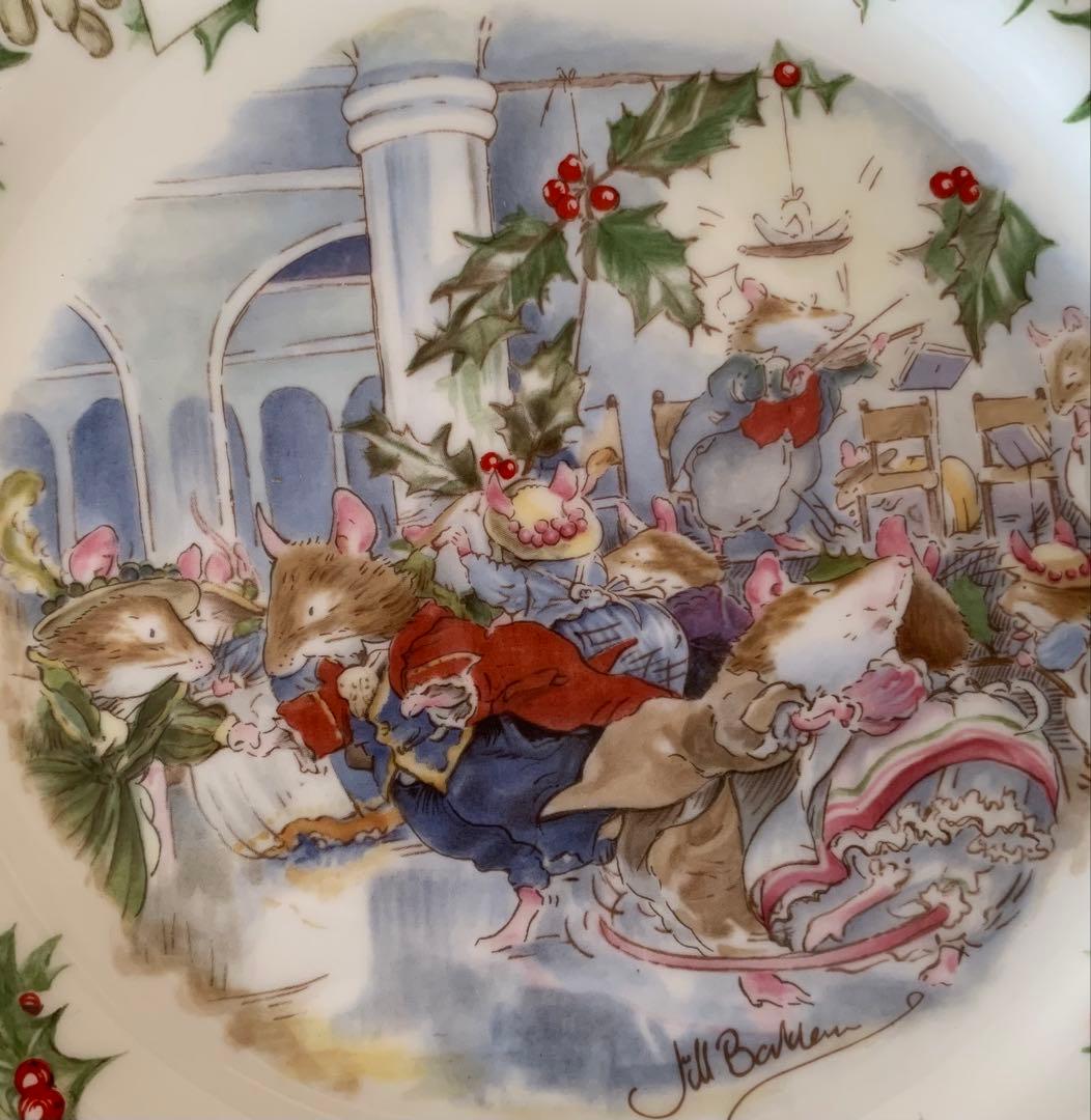 ブランブリーヘッジ ミッドウィンターシリーズ プレート 4枚セット