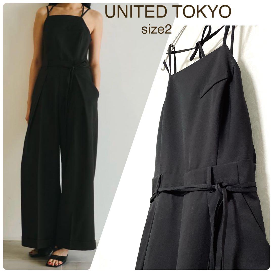 サロペット・オーバーオール・オールインワン UNITED TOKYO 25SS Square Neck Jumpsuit