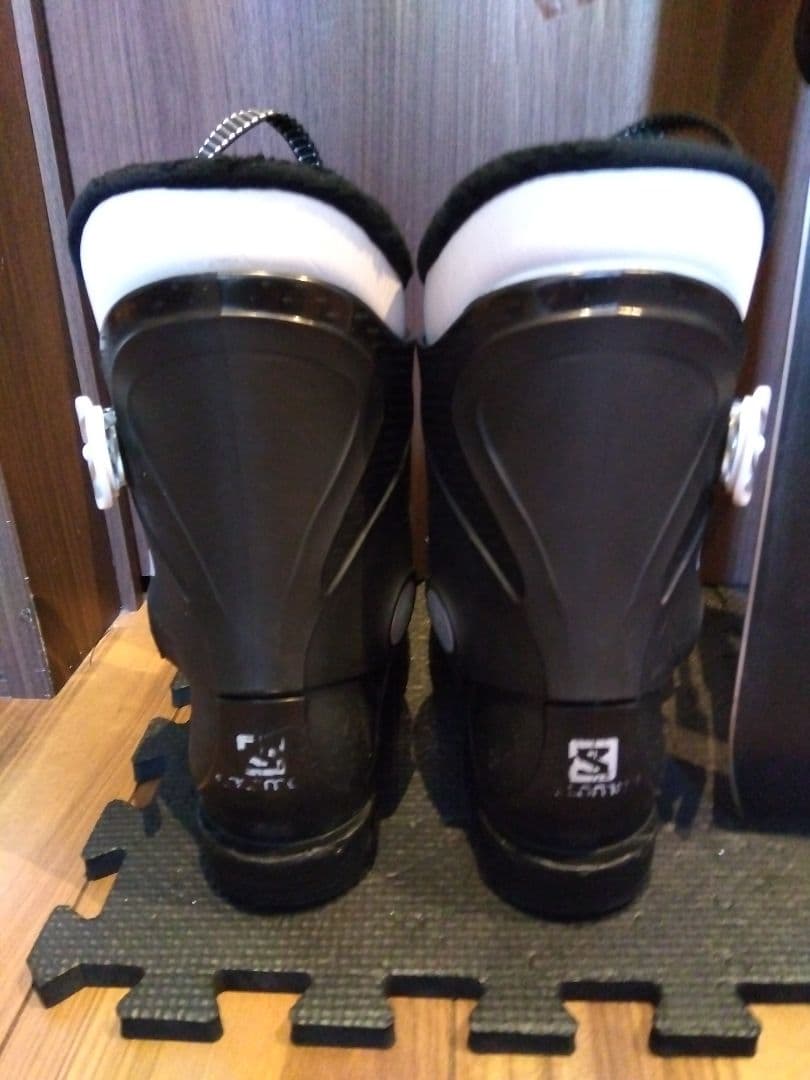 【ハイエンドモデル】SALOMON 子供用 スキーセット メンテ・WAX済み✔