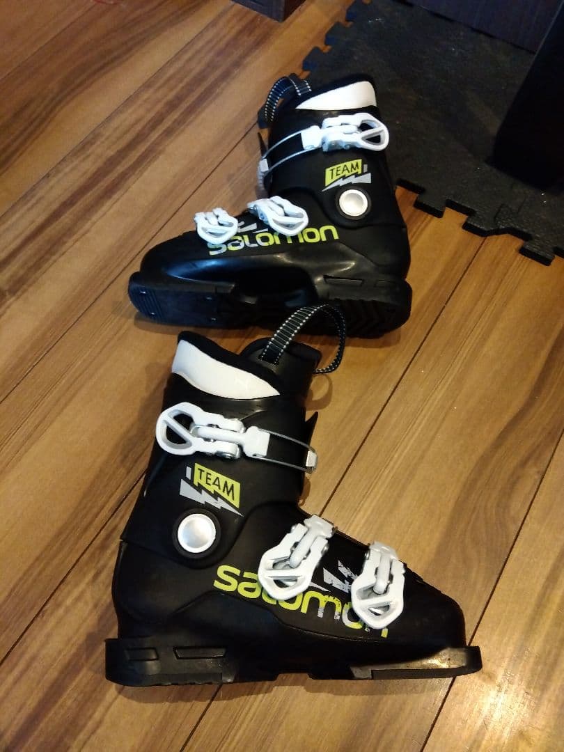 【ハイエンドモデル】SALOMON 子供用 スキーセット メンテ・WAX済み✔