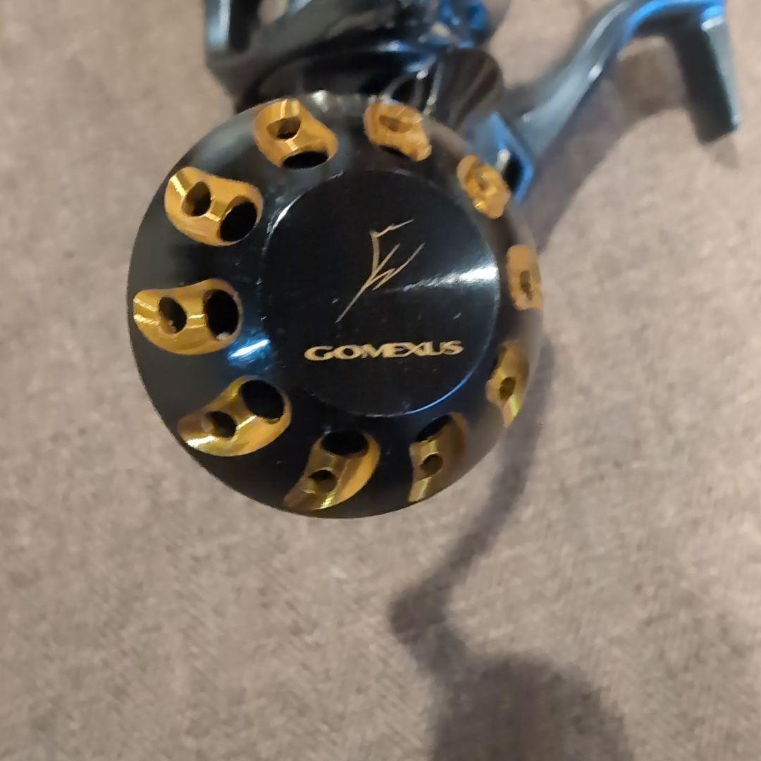 シマノアルテグラ4000XG スピニングリール 黒/金　ゴメクサスハンドル