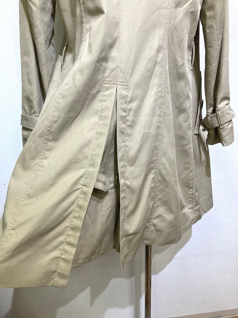 バーバリーブルーレーベル トレンチコート 38 ライナーベルト　ノバチェック