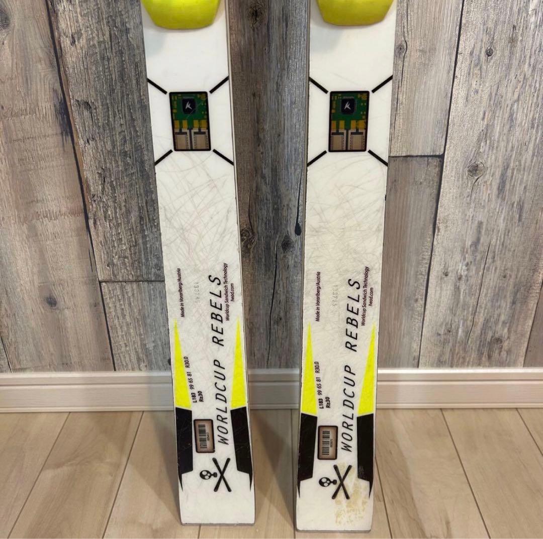 HEAD WORLDCUP REBELS 183㎝ R30 ②