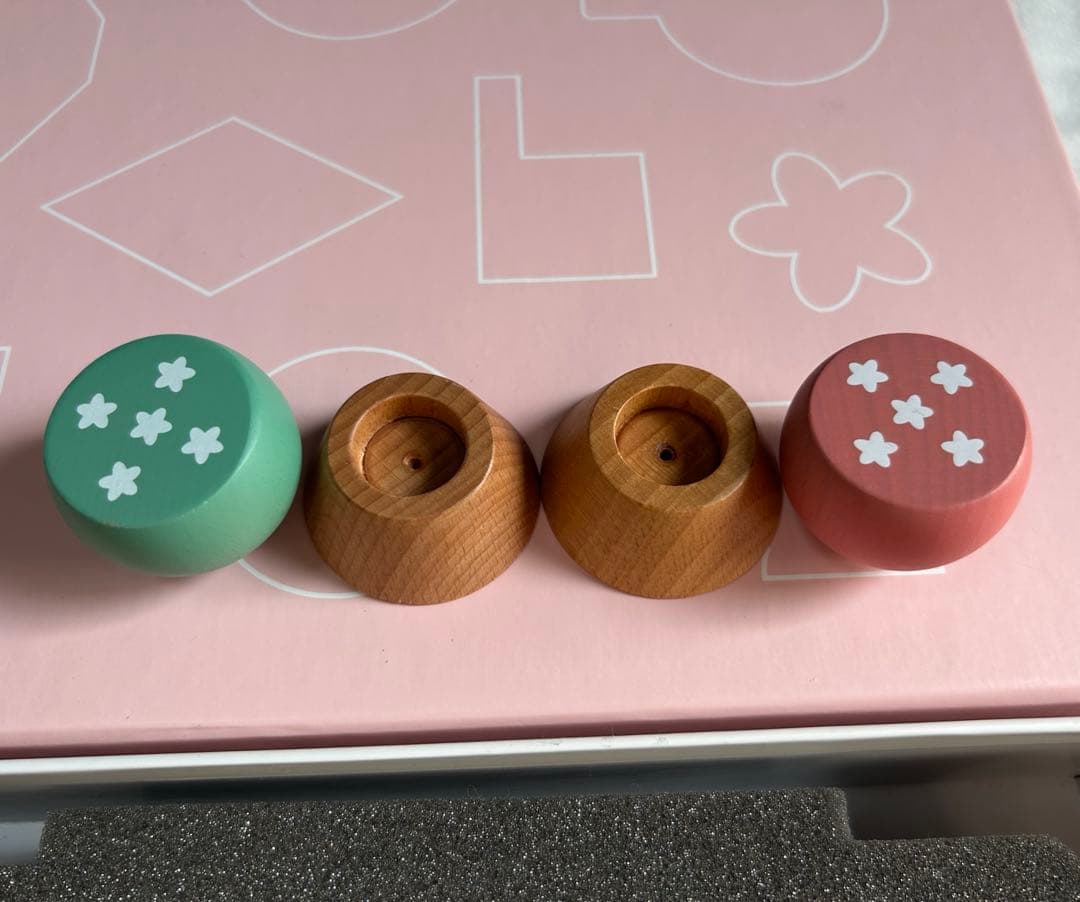 【美品】プーカのひなにんぎょう ベーシック 木製雛人形