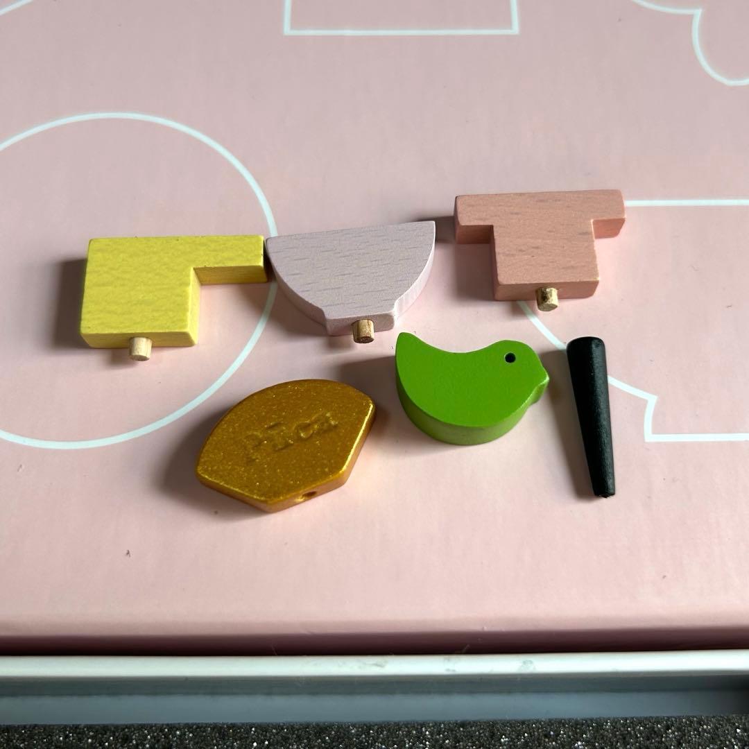 【美品】プーカのひなにんぎょう ベーシック 木製雛人形