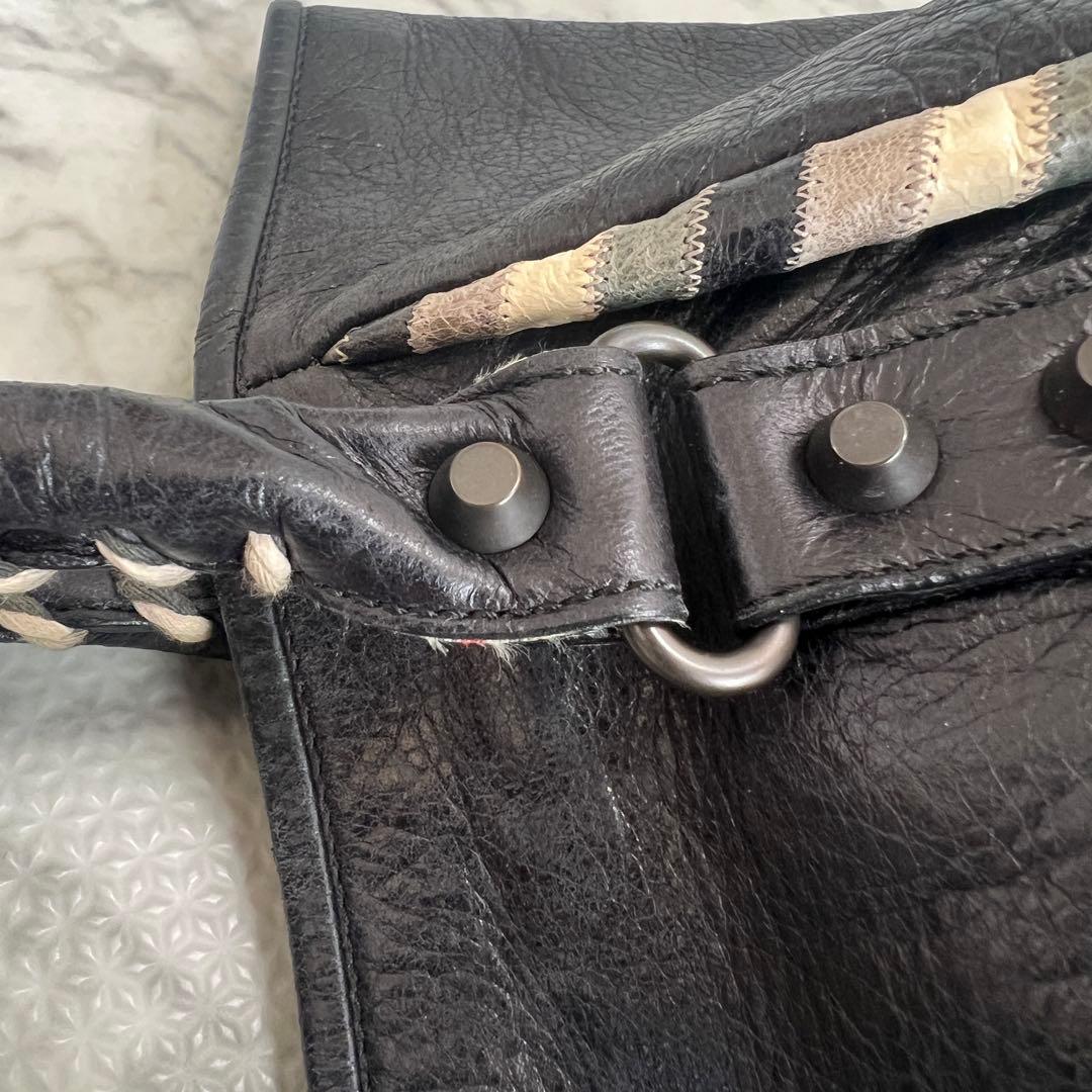 レアモデル✨バレンシアガ ザ サンデー トートバッグ ミラー付き ブラック