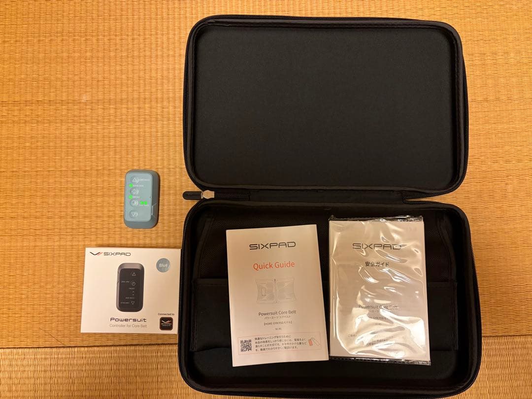 SIXPAD シックスパッド　パワースーツ コアベルト　ブルー M
