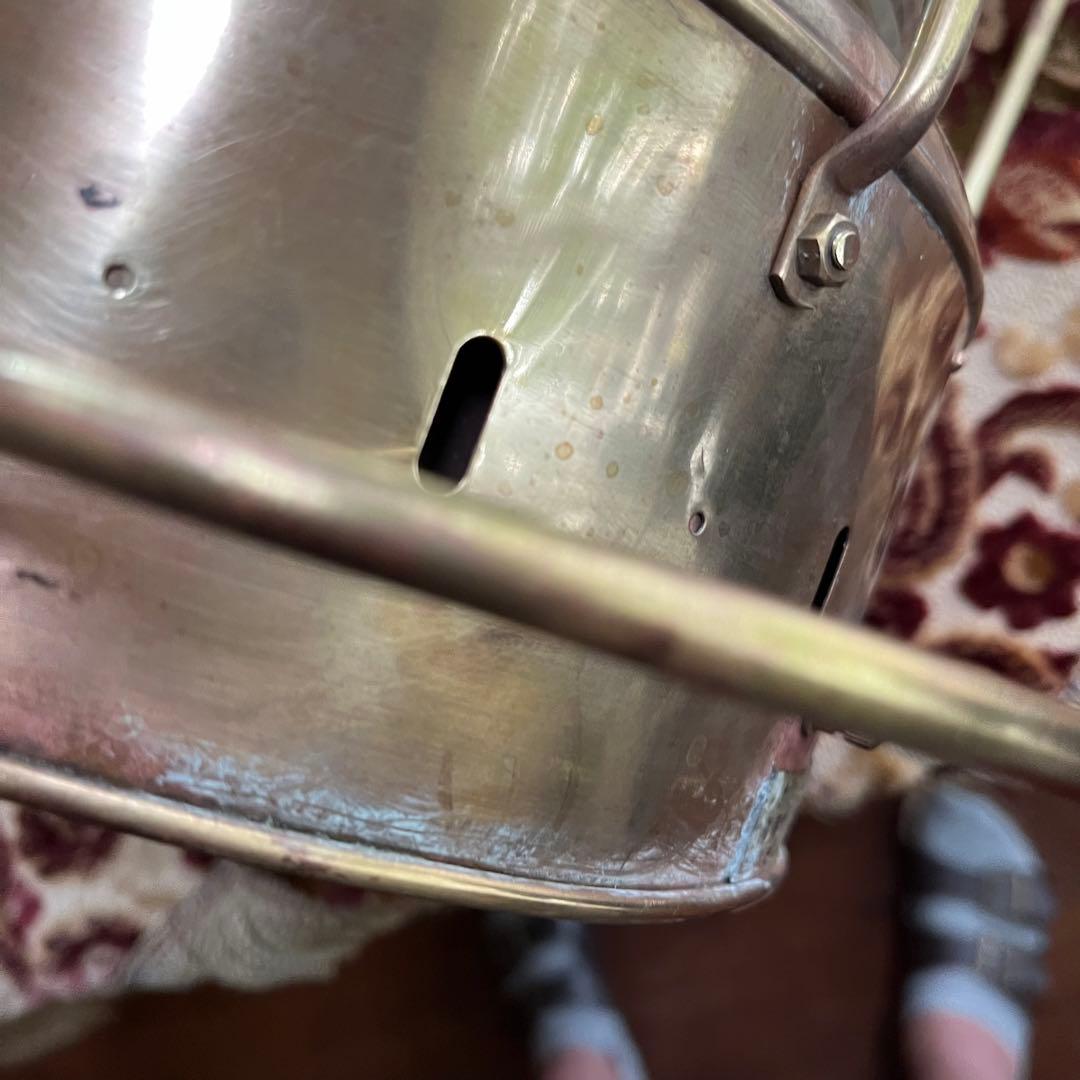 未使用ニッセン アンティーク船舶用オイルランプ