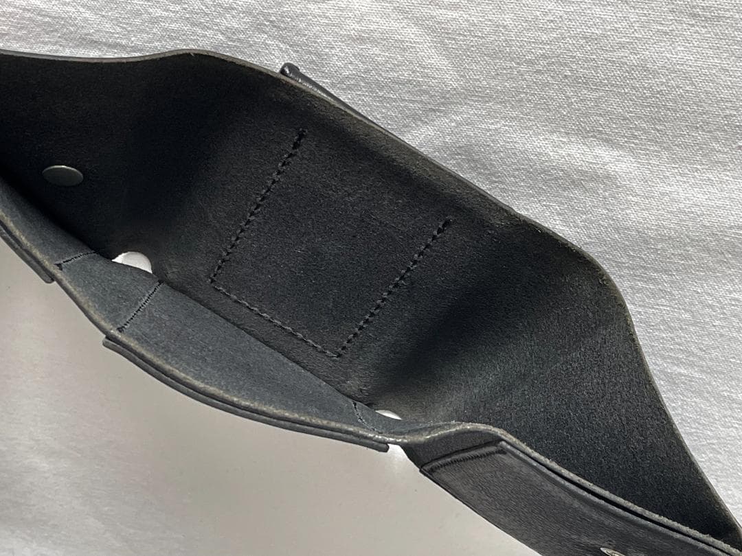 エンダースキーマ Trifold Wallet 三つ折り財布 ブラック