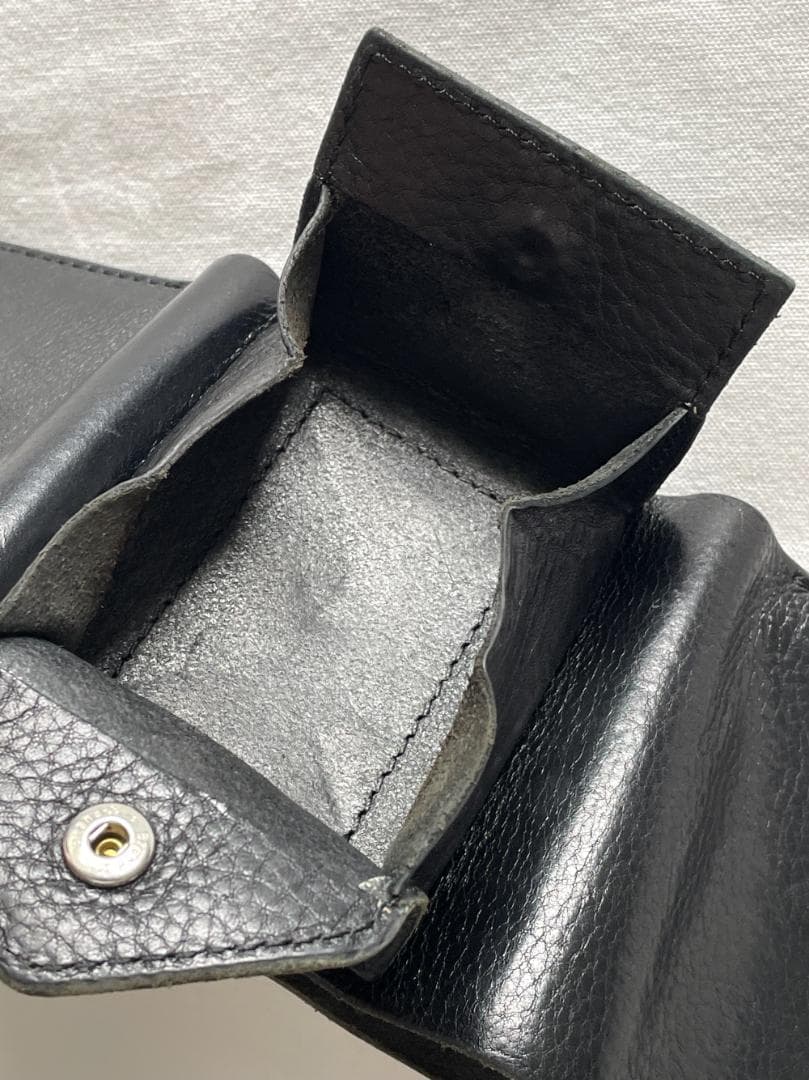 エンダースキーマ Trifold Wallet 三つ折り財布 ブラック