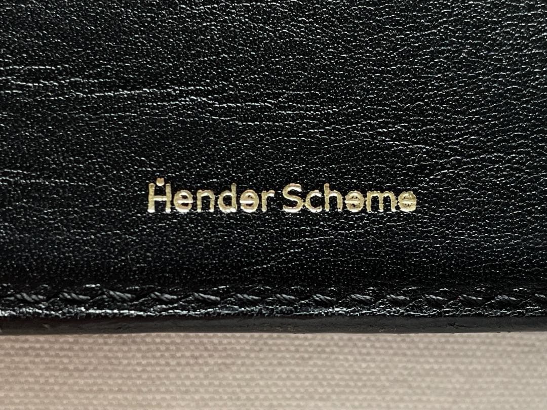 エンダースキーマ Trifold Wallet 三つ折り財布 ブラック