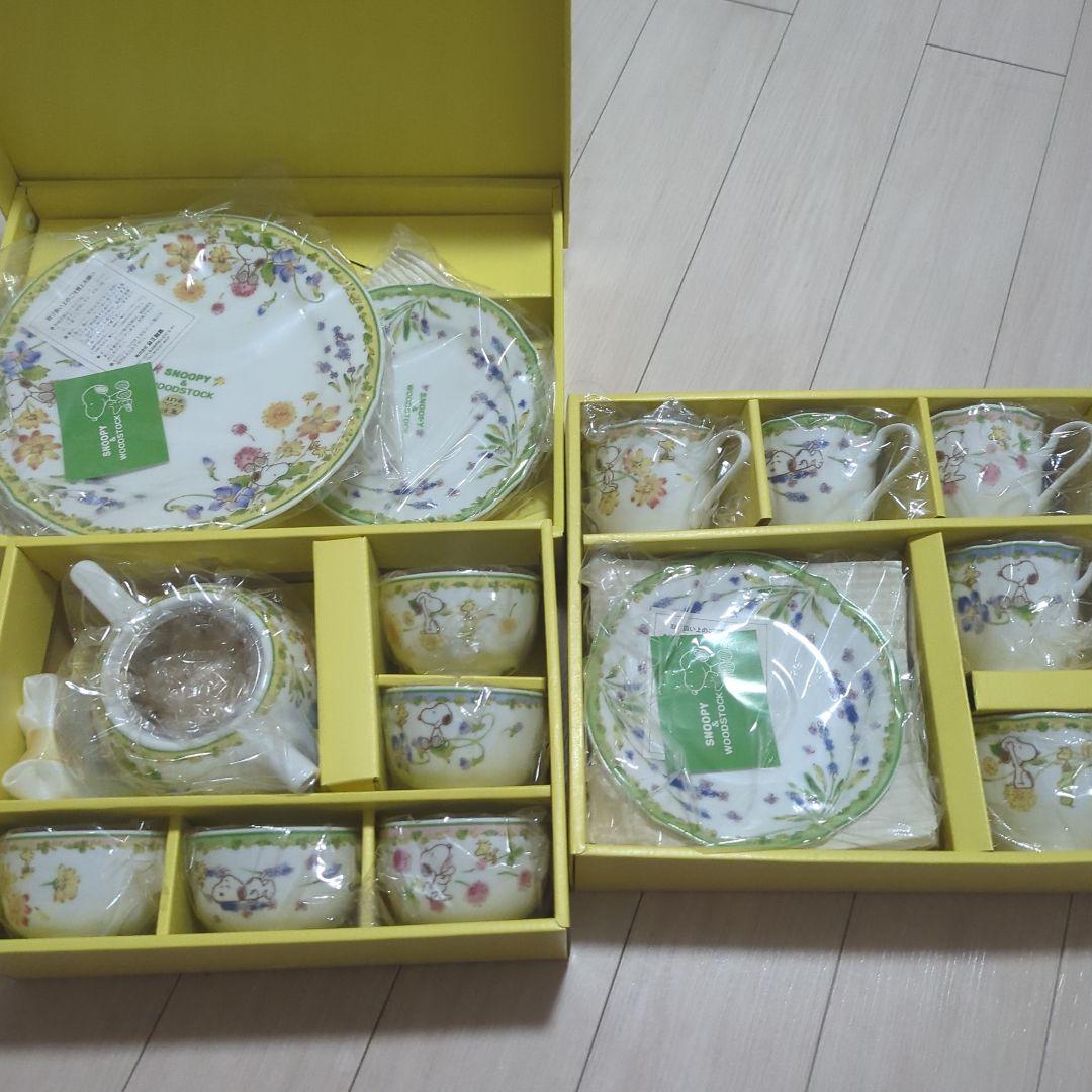 【最終値下げ】スヌーピー食器3セット 陶器製