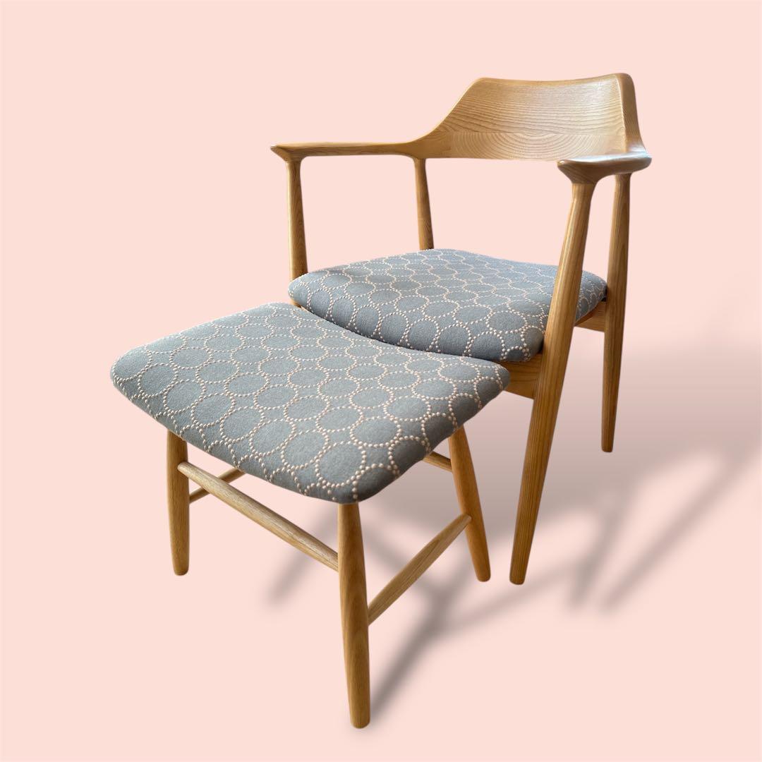 mina perhonen ミナペルホネン生地使用イス　椅子　ダイニングチェア