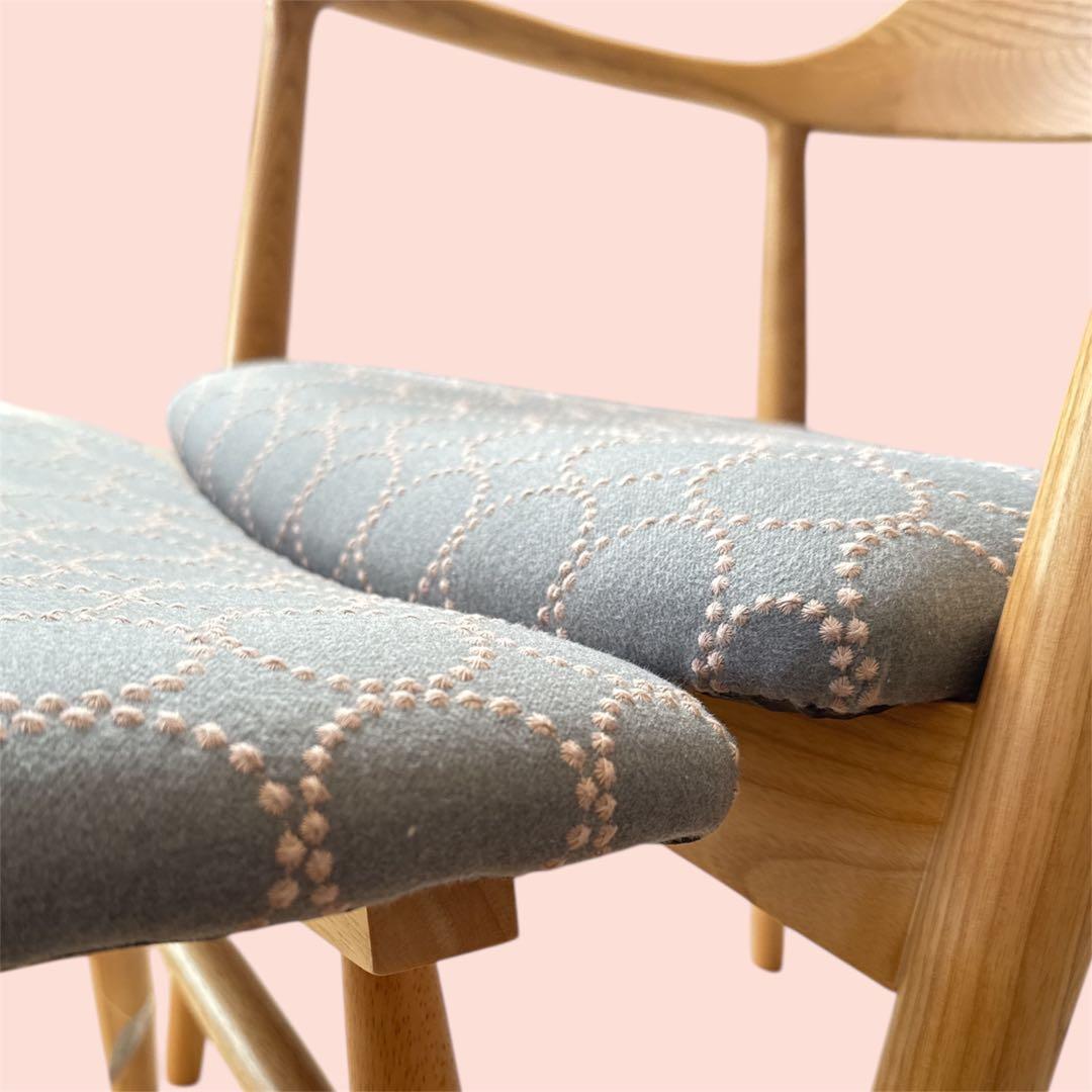 mina perhonen ミナペルホネン生地使用イス　椅子　ダイニングチェア