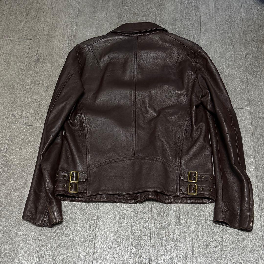 80s 90s vintage レザー スイングトップ 羊革 上質 アーカイブ