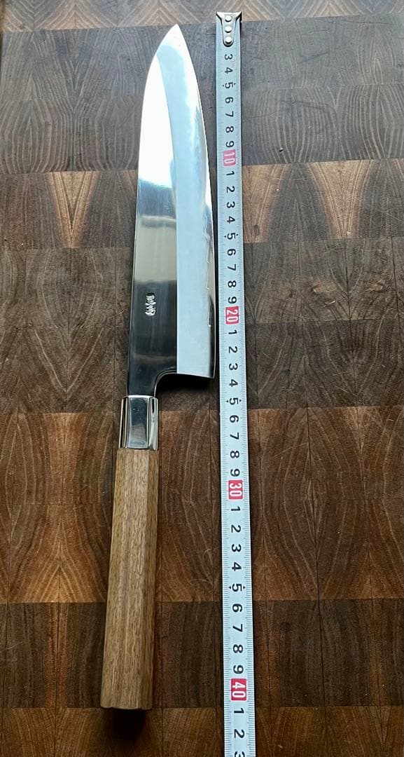 黒鳥鍛造　銀三　磨き　牛刀　240mm 包丁　洋包丁　ステンレス　土佐打刃物