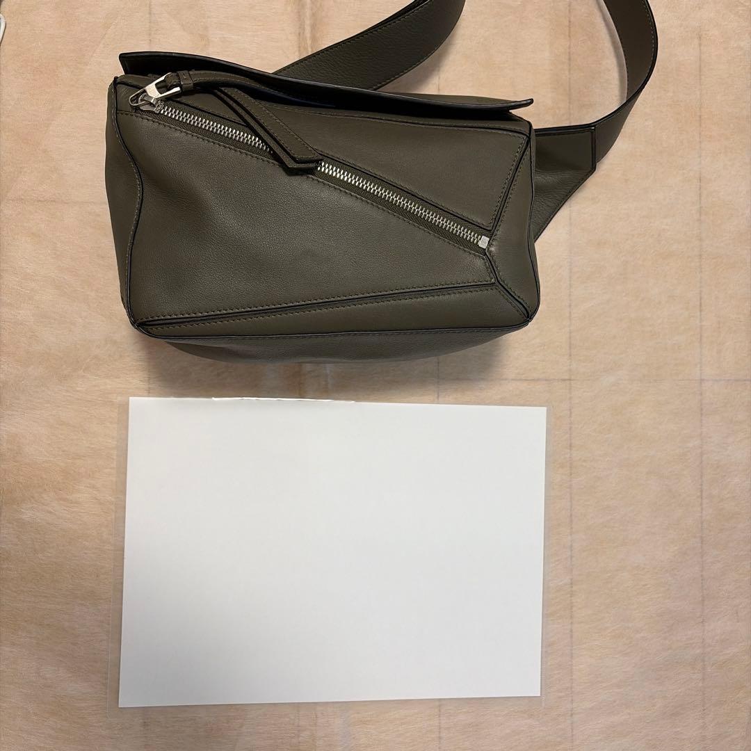 LOEWE パズル バムバッグ スモール　ダークグレー