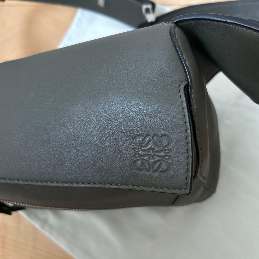 LOEWE パズル バムバッグ スモール　ダークグレー