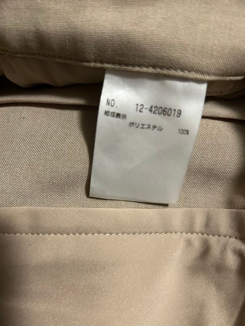 プラステ　プレミアムオックス　ジャケットパンツ　ベージュ　S