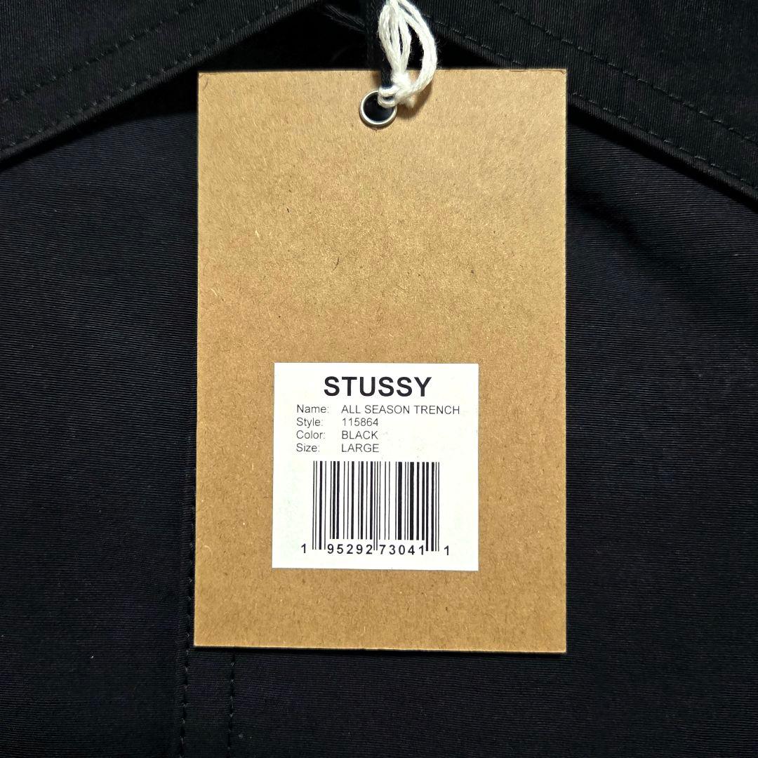 【新品】 STUSSY ALL SEASON TRENCH トレンチコート L