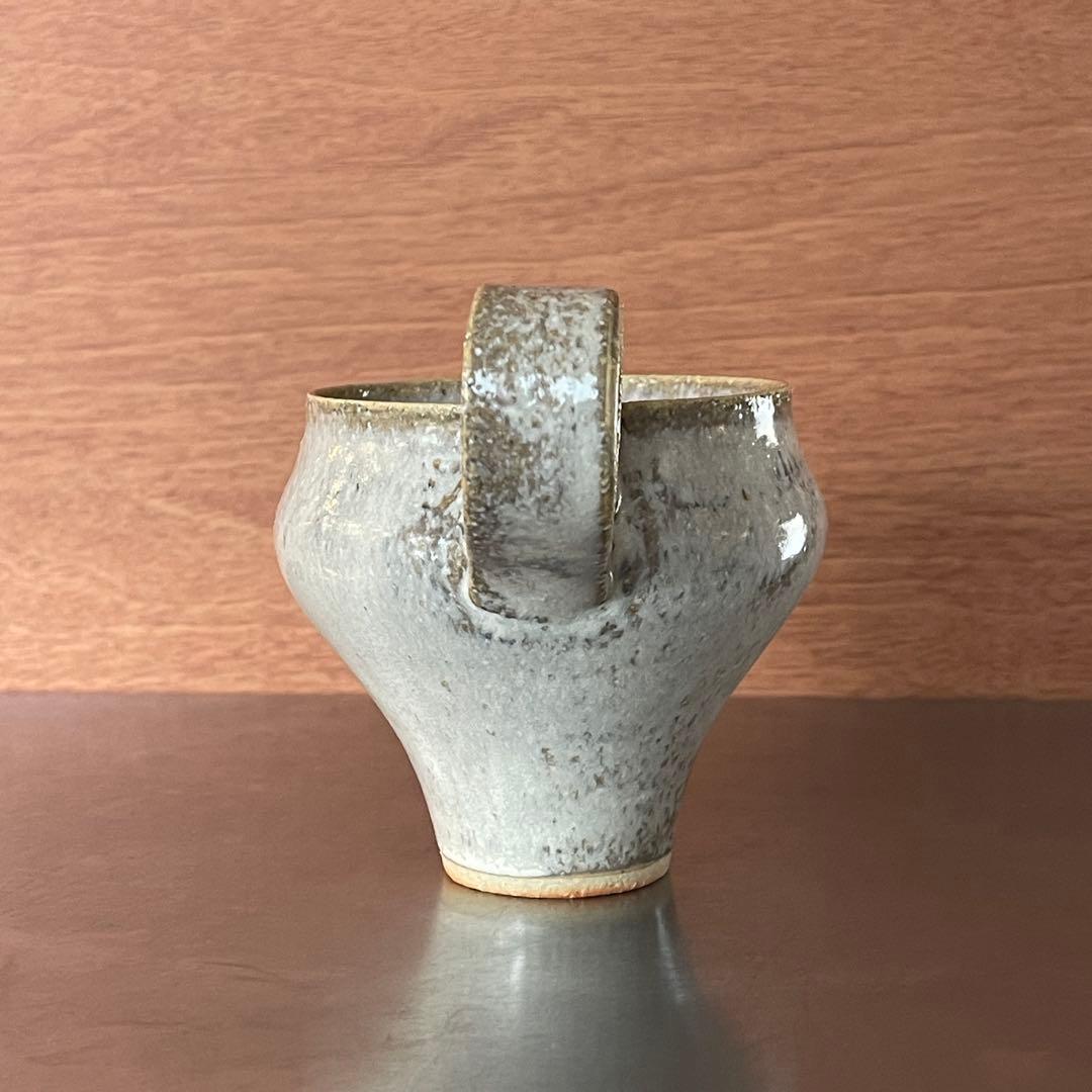 人気陶芸家鈴木麻起子 ラパンアルジョンテ　手付カップ2個セット