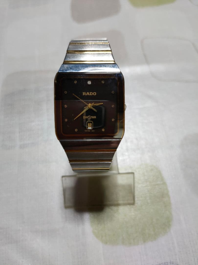 RADO ダイヤスターメンズ 稼動品です サイズ 17、5cm位