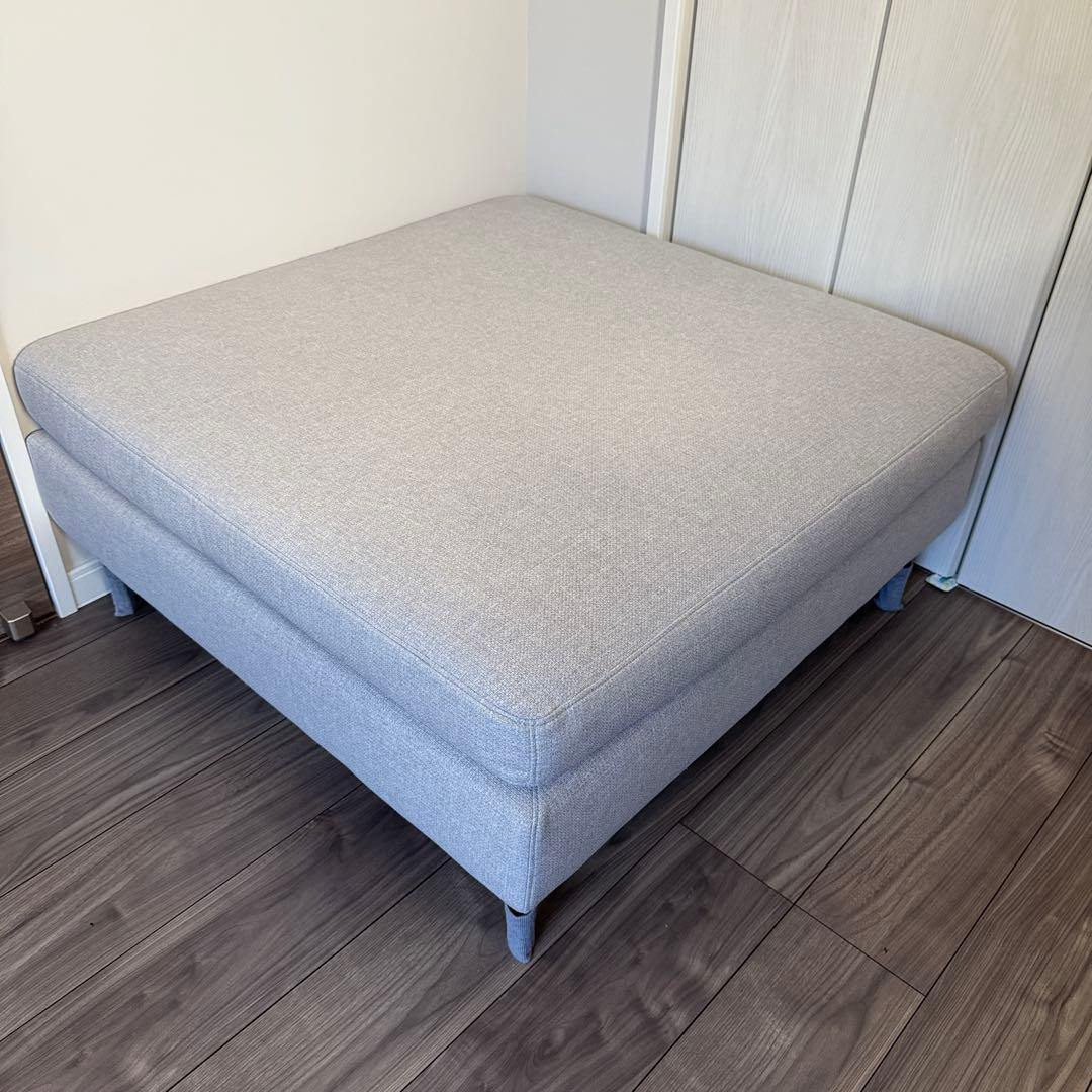 [ミルク]Nシールド　ユニット　ソファ　ライトグレー　NITORI