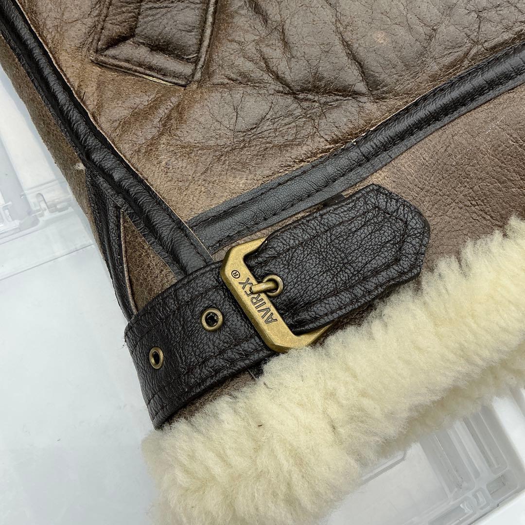 AVIREX B-3 ムートンフライトジャケット