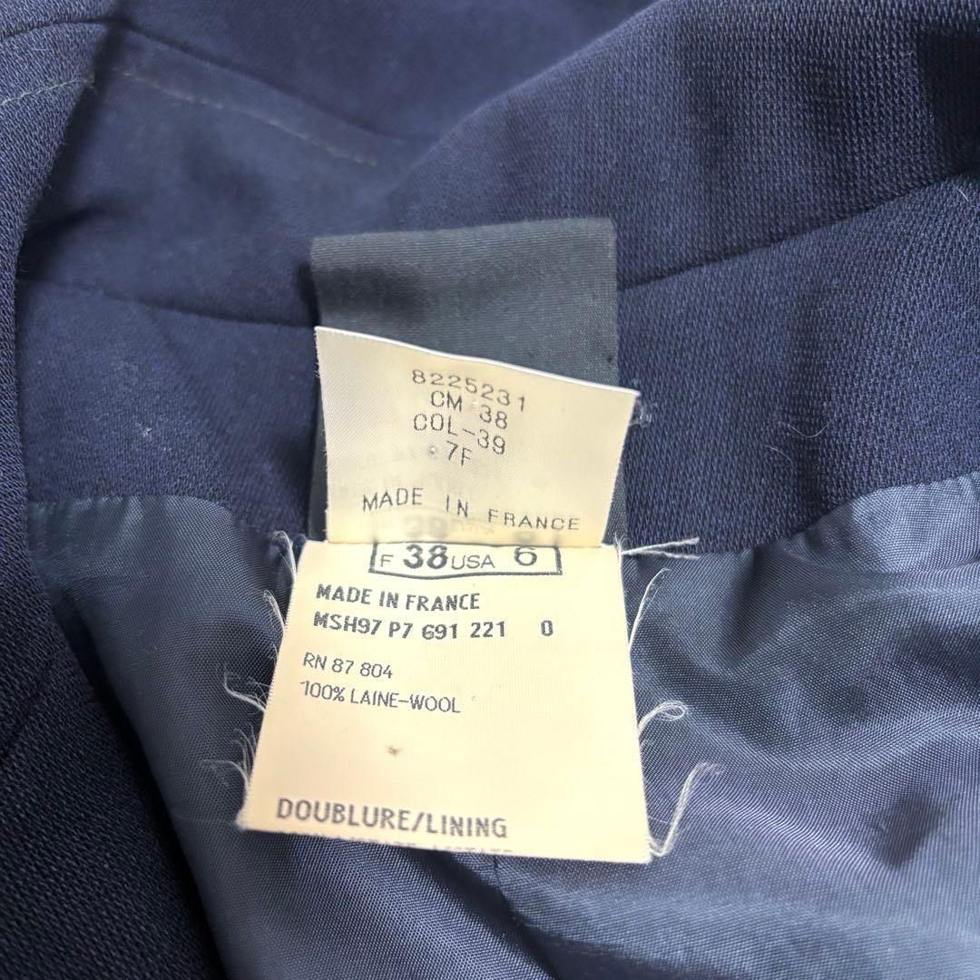 Claude Montana ウール ロングコート ヴィンテージ　フランス製