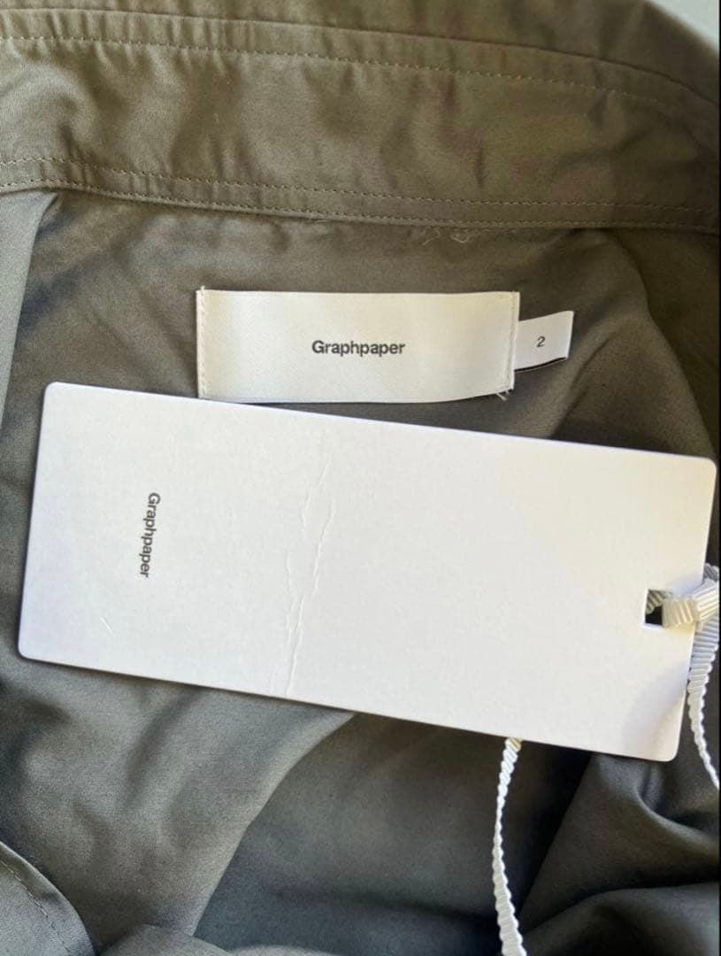 新品 25AW Graphpaper Broad L/S Oversized