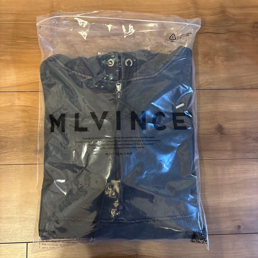 MLVINCE メルビンス ダークグレー パーカー M