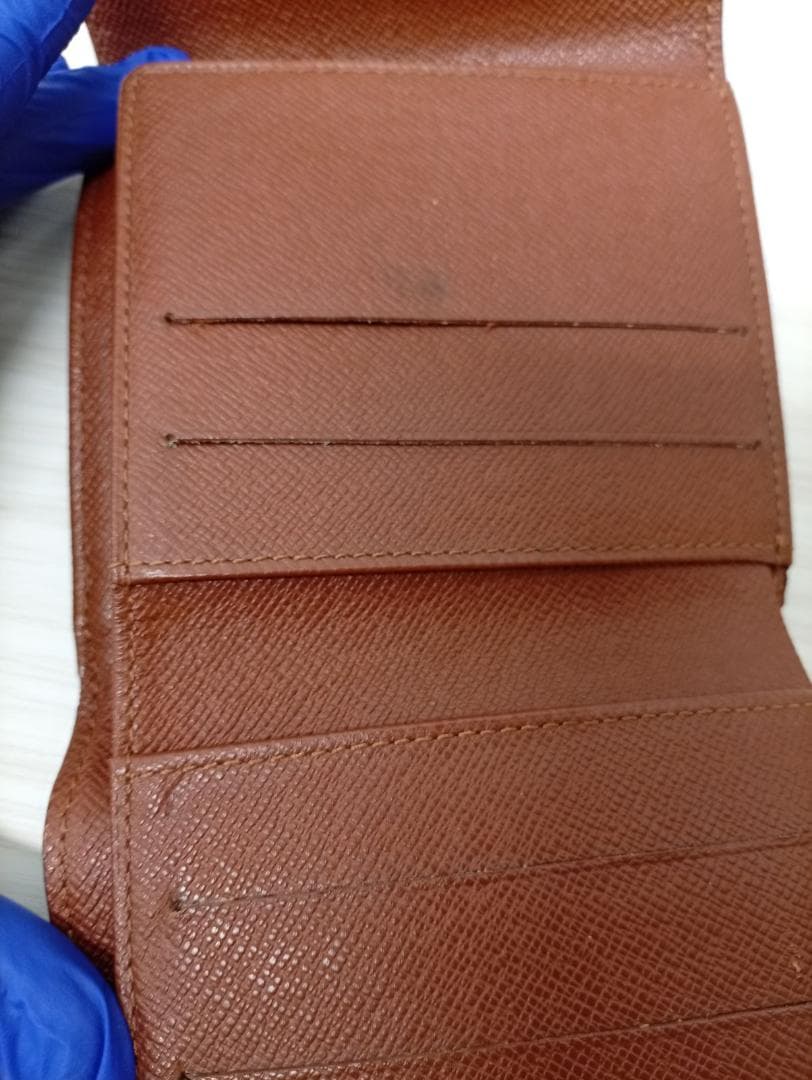 L0105-17　Louis Vuitton モノグラム 三つ折り財布