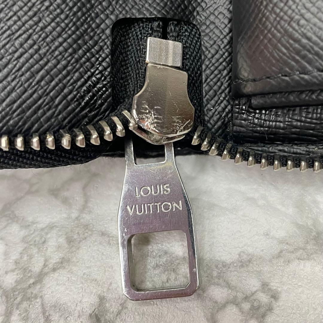 【ジャンク品】ルイヴィトン ダミエ グラフィット 長財布ジッピー オーガナイザー