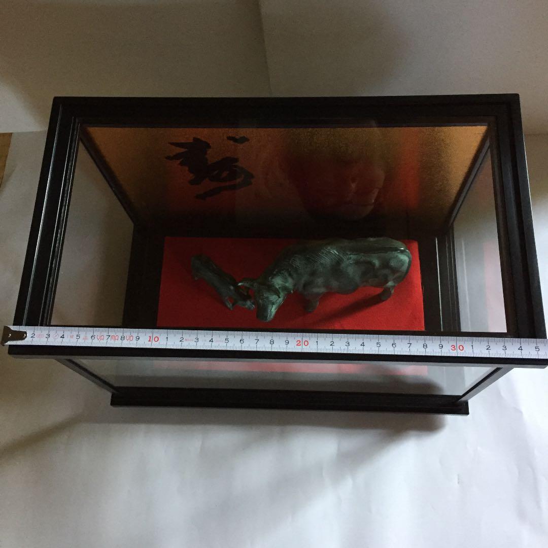干支丑 置物 親仔牛