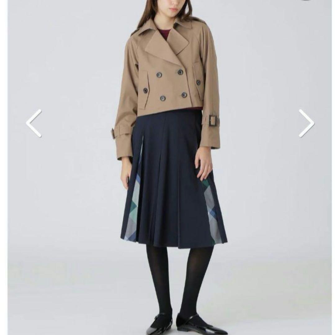 未使用級✨️ ブルーレーベル クレストブリッジ トレンチコート ショート 24SS