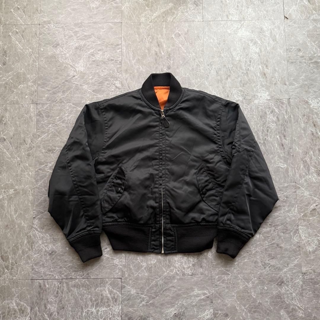 vintage nicole club ma-1 短丈　フライトジャケット
