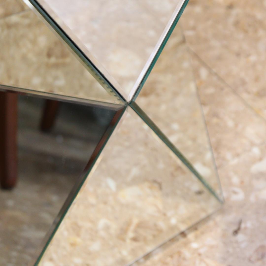 ミラー サイドテーブル ナイトテーブル コンソール フラワースタンド