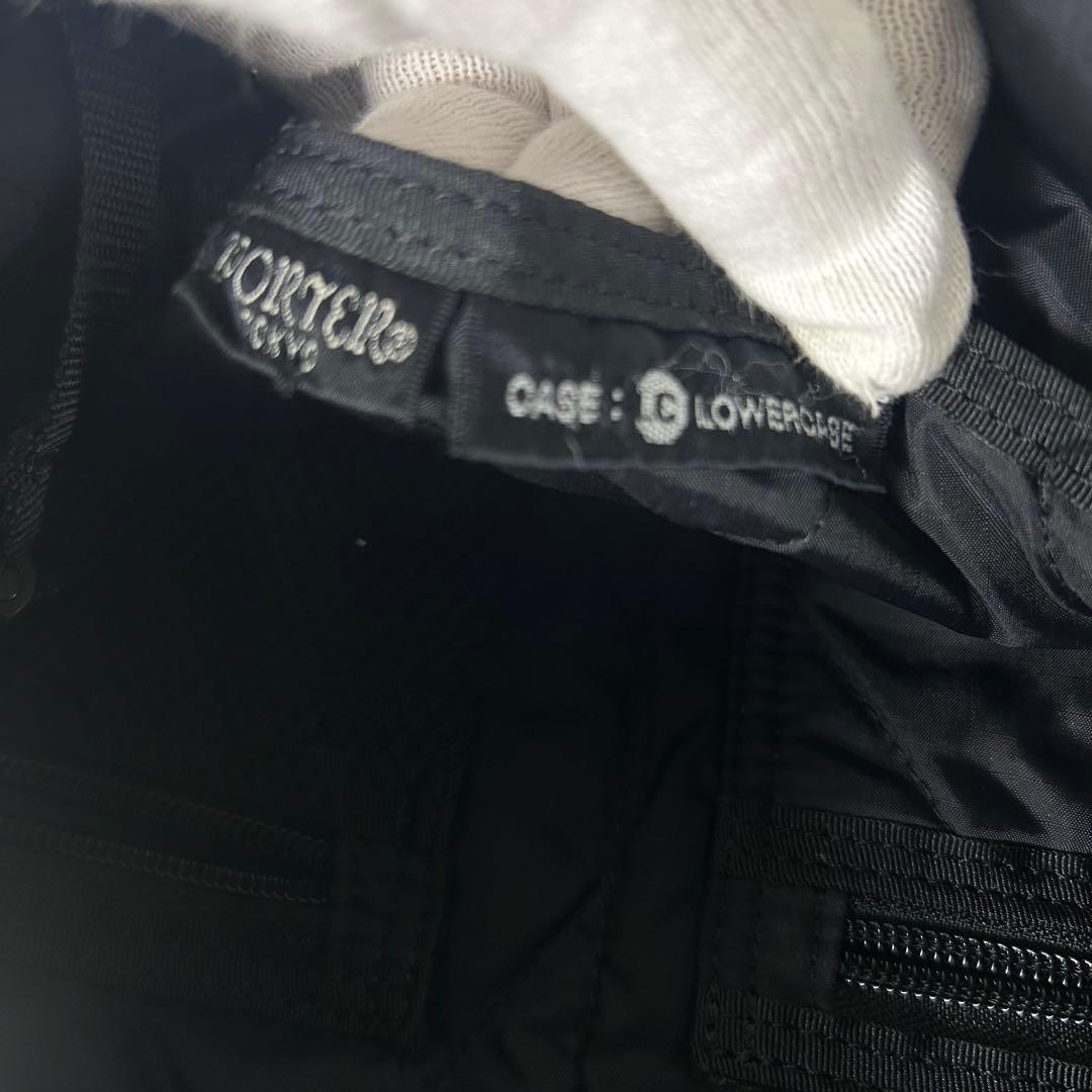 PORTER × LOWERCASE 2way ヘルメットバッグ ブラック