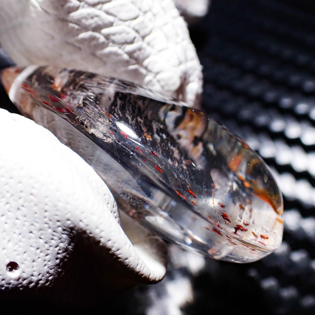 天然石 パイライトインクォーツ 2 結晶 水晶 原石 丸玉 鉱物 パワーストーン