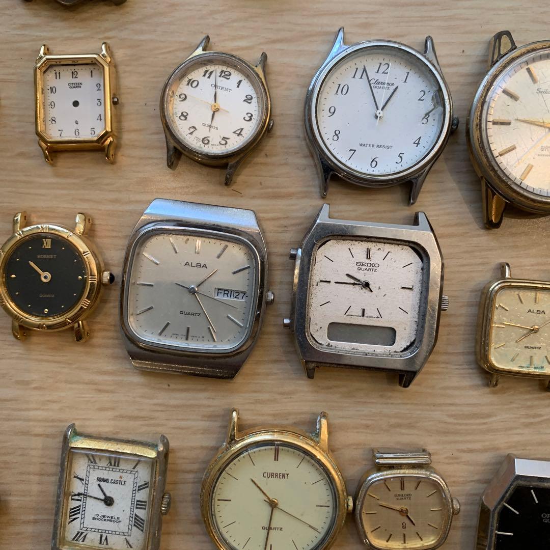 ア*カ様 ジャンク品　時計　フェイス　メンズ　レディース　100点以上　まとめ売