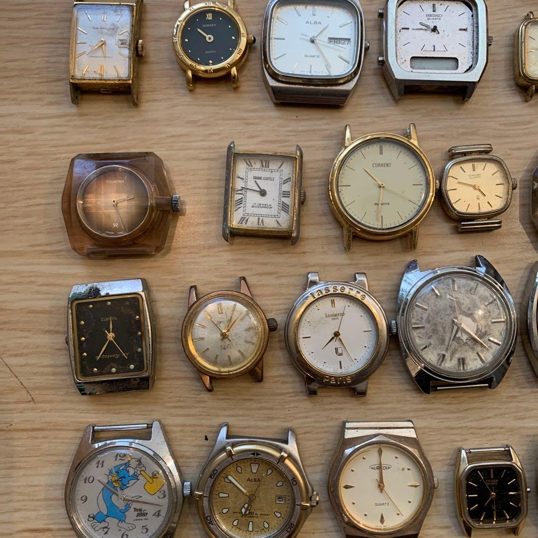 ア*カ様 ジャンク品　時計　フェイス　メンズ　レディース　100点以上　まとめ売
