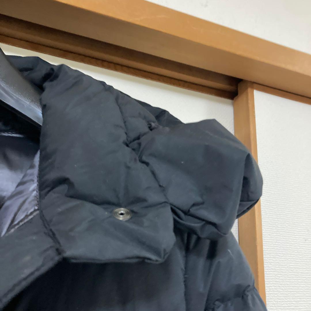 ユニクロ+Jウルトラライトダウンフーデットコート　ブラックM