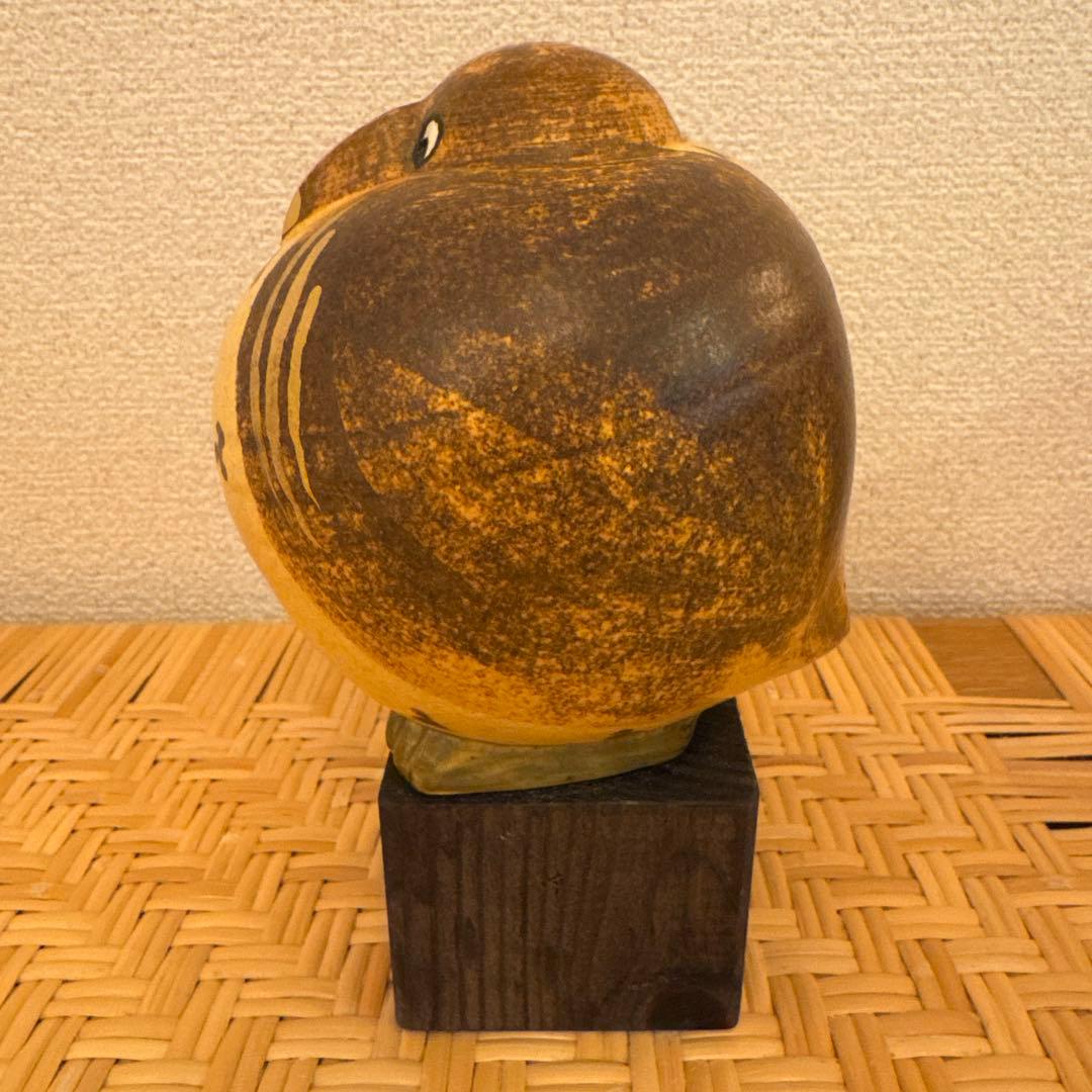 置物 Lisa Larson Fenix Gottfrid Brown