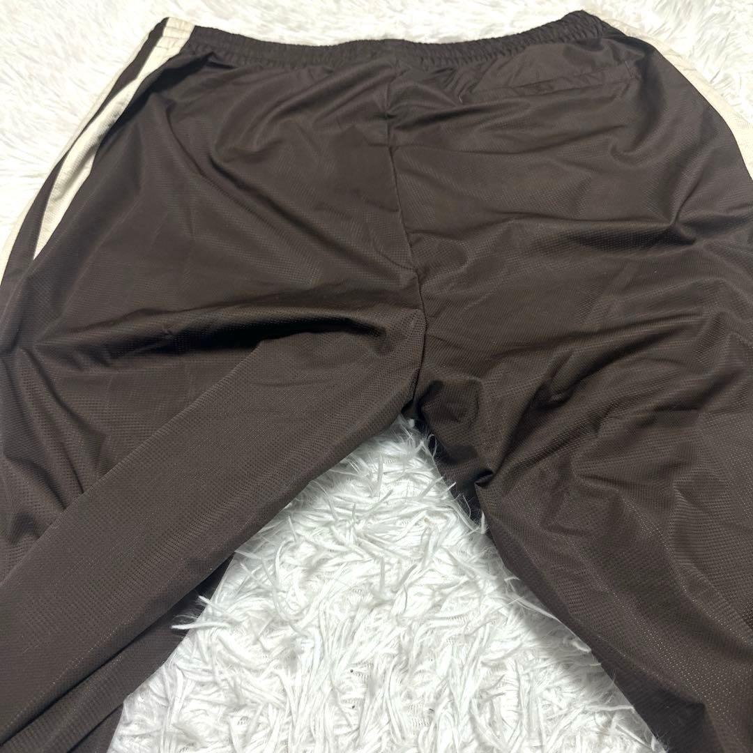 希少 アディダス 00's スリーライン　ワイド　ジャージパンツ 大きいサイズ