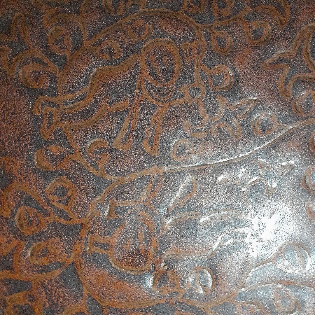 中国定窯柿釉印花文小皿